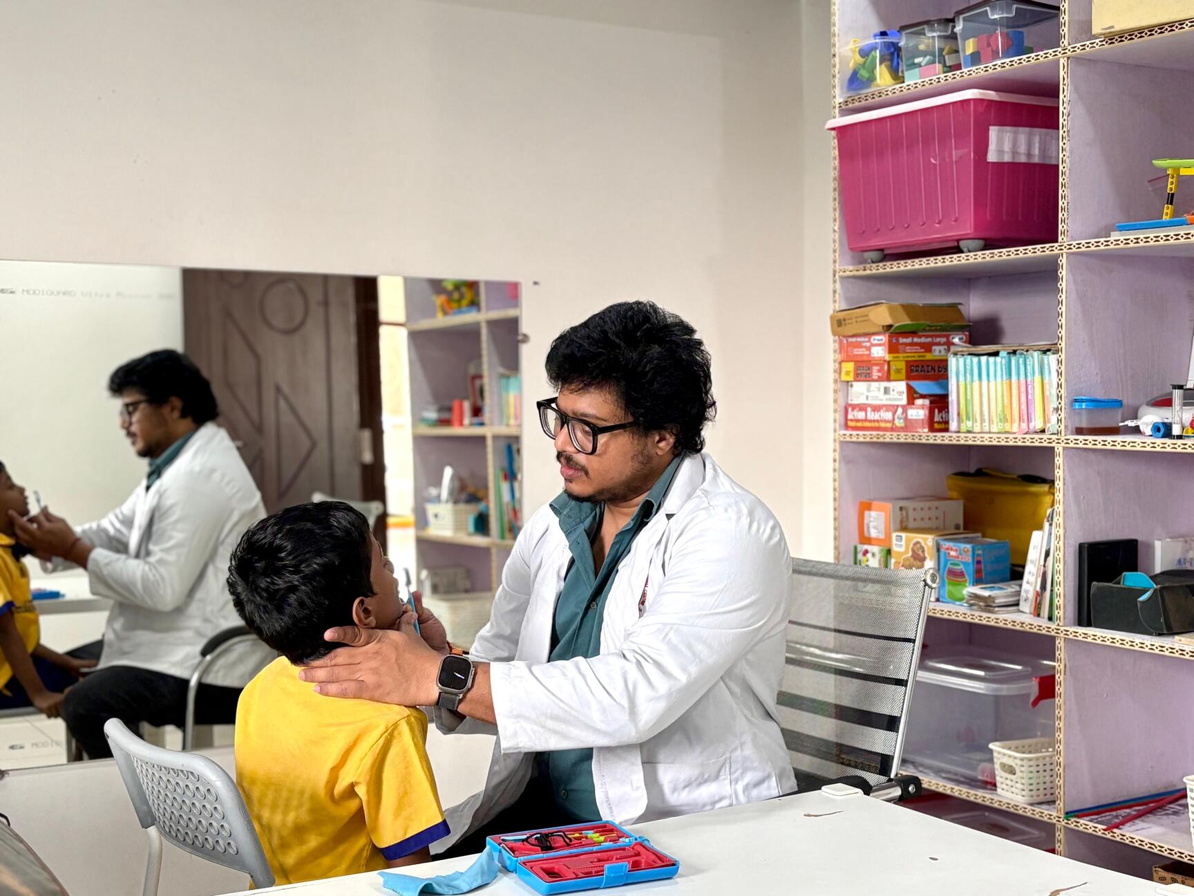 Therapy session at Hearts Speaks Child Development Centre